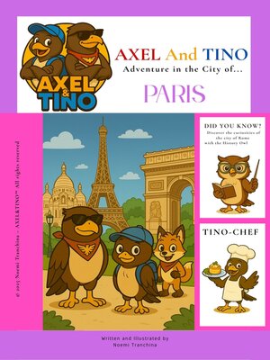 cover image of AXEL&TINO Adventure in the fity of Paris